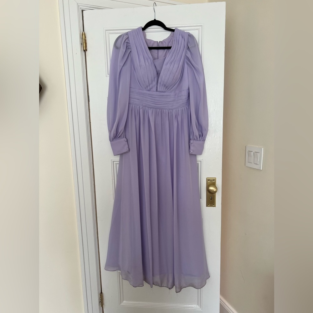 Lilac / lavender gown prom or princess custom made